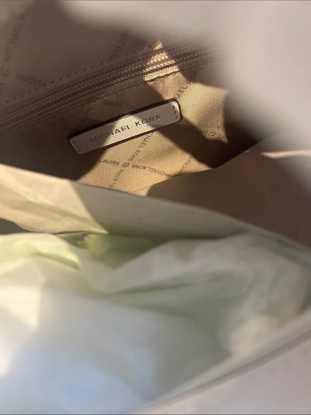 Michael Kors structured saffiano